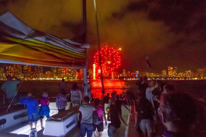 fireworks sail