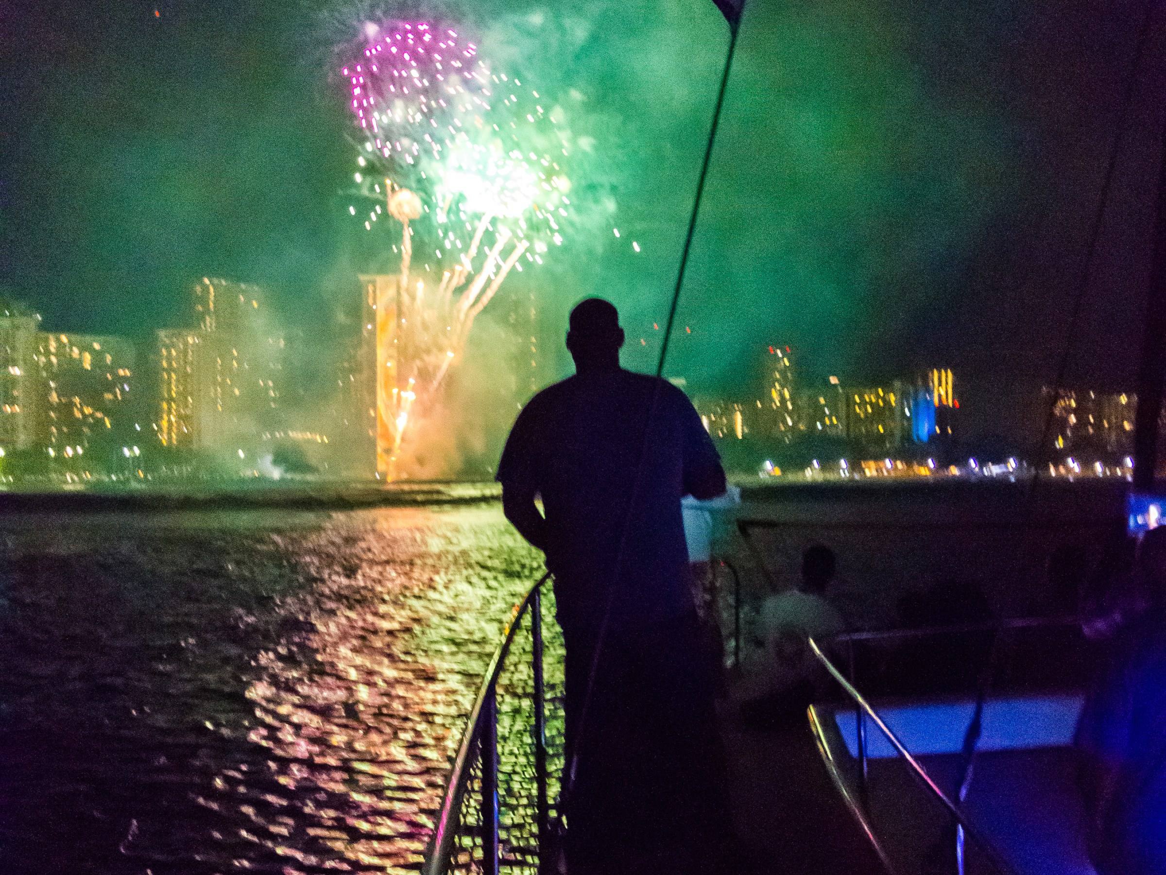 fireworks sail